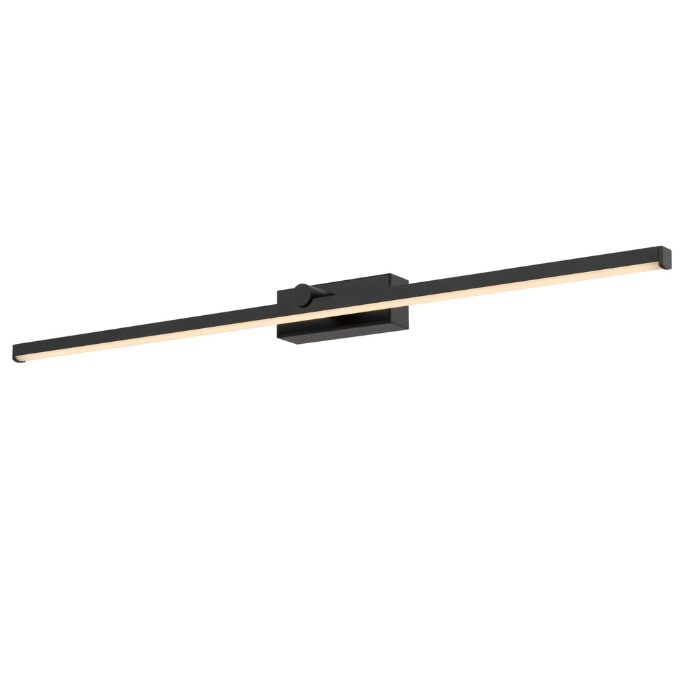 TELBIX FOLEY VANITY LED WALL LIGHT BLACK 800MM