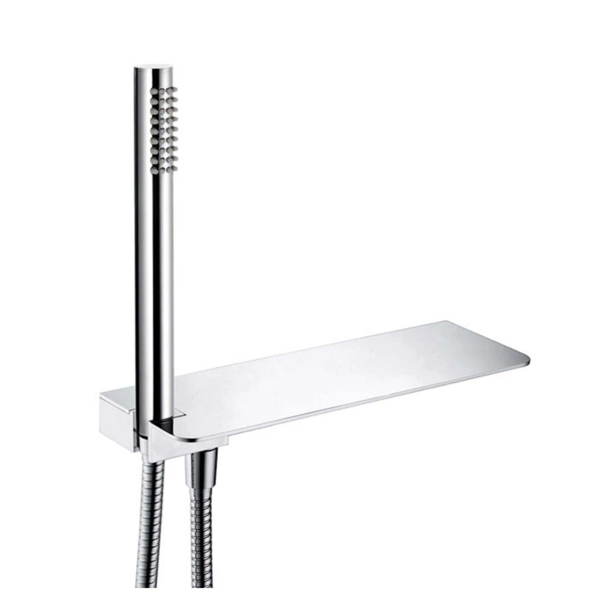 FIENZA EMPIRE HAND SHOWER WITH SHELF CHROME