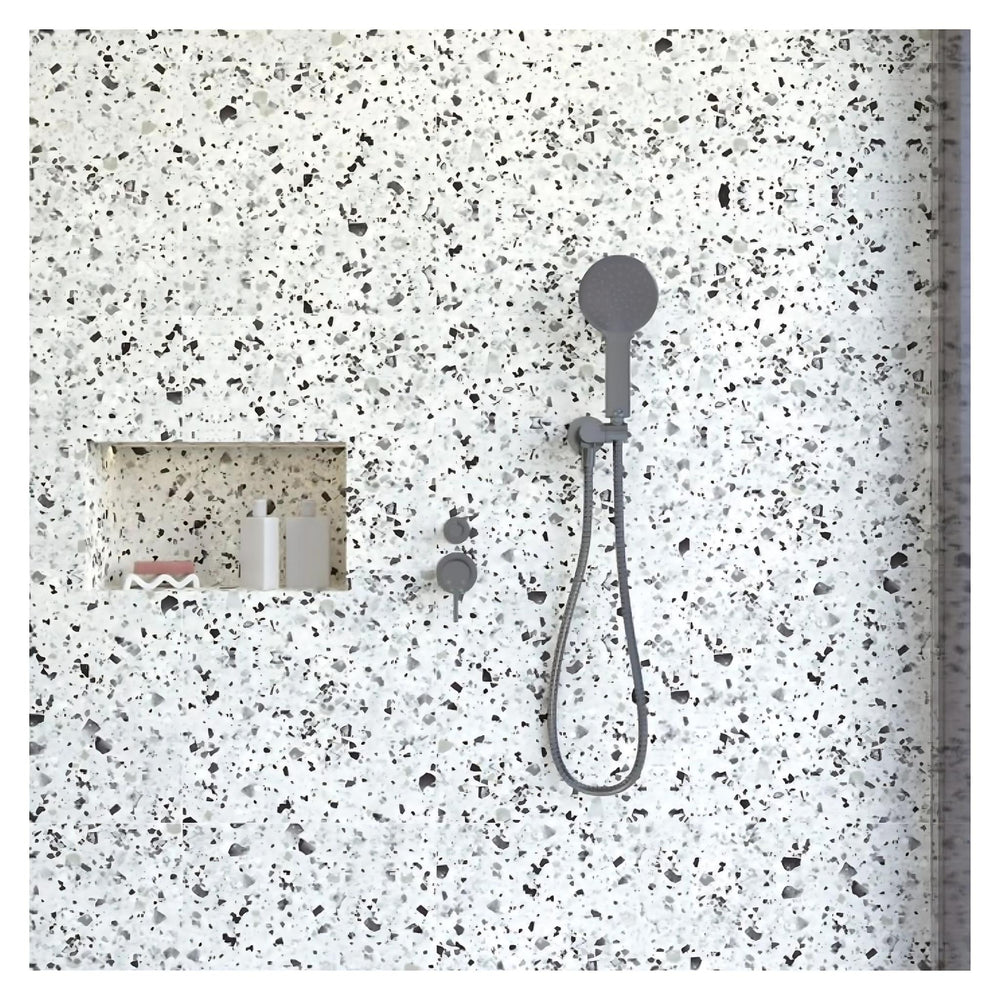 FIENZA KAYA HAND SHOWER ROUND PLATE GUN METAL