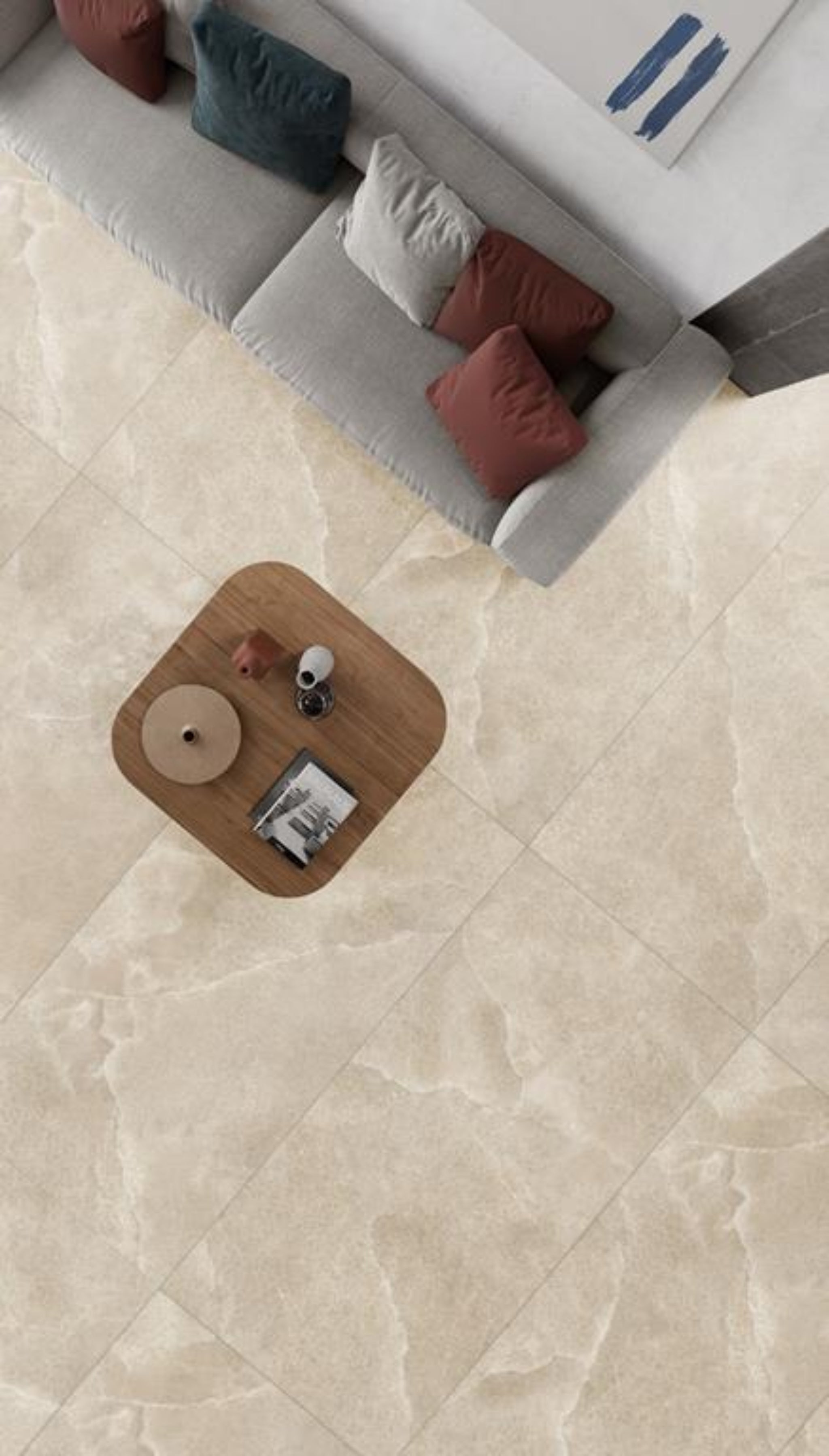 MUSES ONYX BEIGE POLISHED 300X600MM RECTANGULAR TILE (PER BOX)