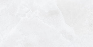 MUSES ONYX IVORY POLISHED 300X600MM RECTANGULAR TILE (PER BOX)