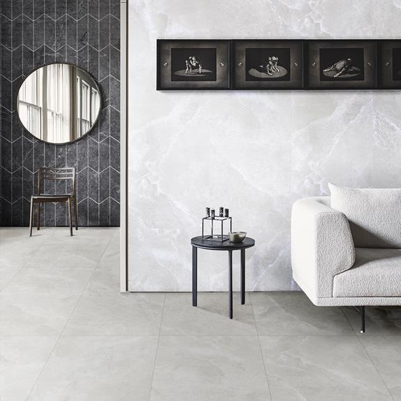MUSES ONYX IVORY SATIN 300X600MM RECTANGULAR TILE (PER BOX)