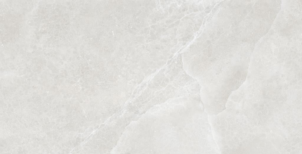 MUSES ONYX LIGHT GREY POLISHED 300X600MM RECTANGULAR TILE (PER BOX)