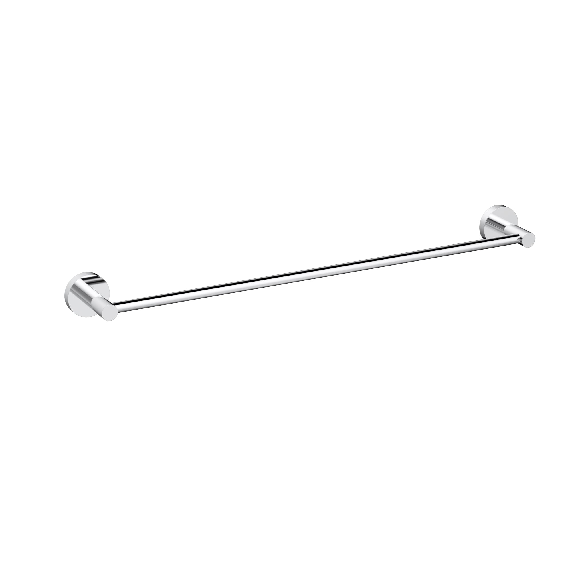 IKON OTUS SLIMLINE SS304 NON-HEATED TOWEL RAIL SINGLE 600MM CHROME