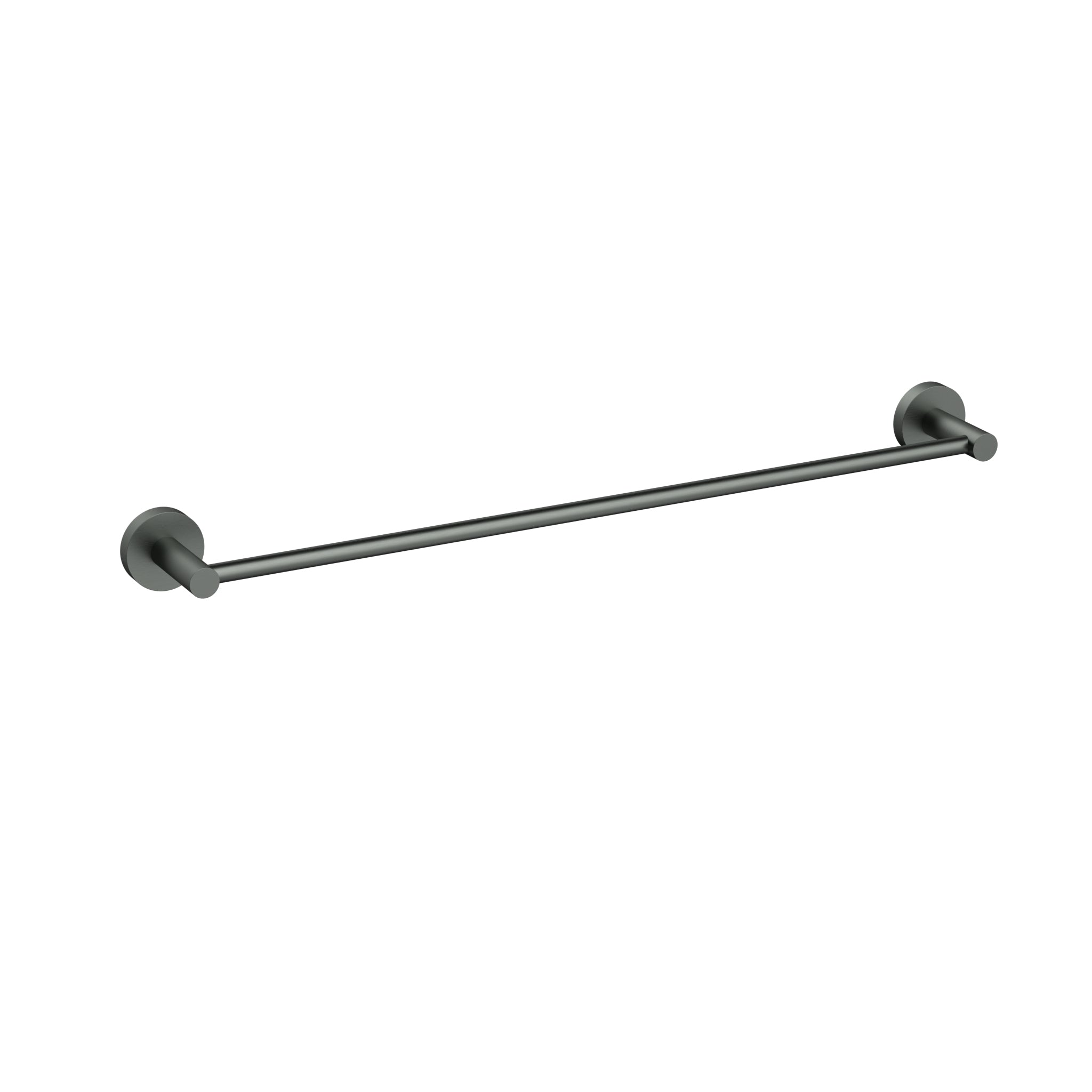 IKON OTUS SLIMLINE SS304 NON-HEATED TOWEL RAIL SINGLE 600MM GUN METAL