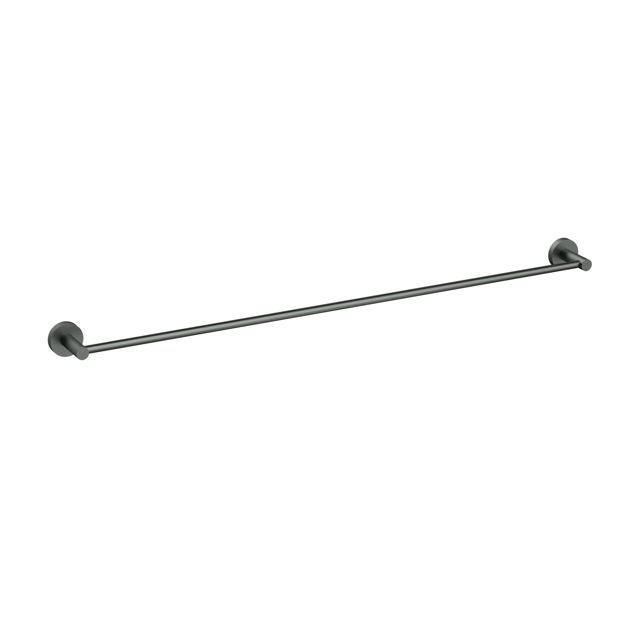 IKON OTUS SLIMLINE SS304 NON-HEATED TOWEL RAIL SINGLE 900MM GUN METAL