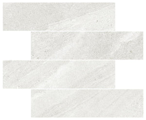 MUSES CREST IVORY FELLTEC 75X300MM SUBWAY TILE (PER BOX)