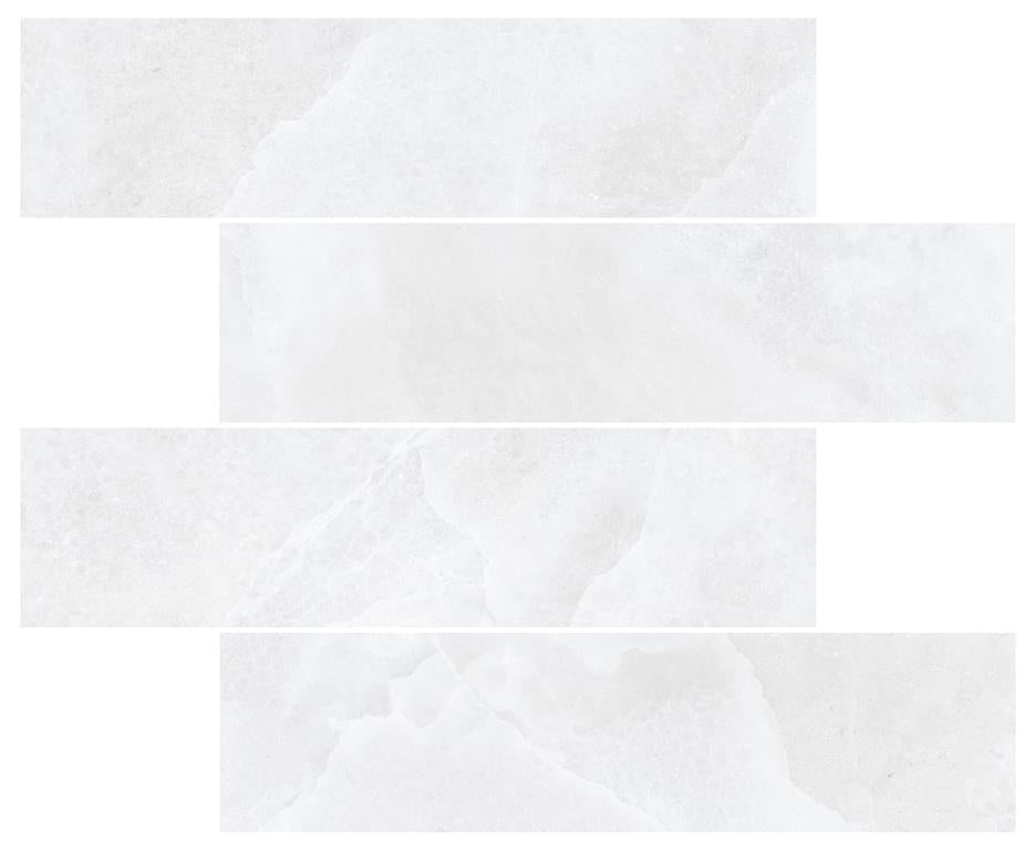 MUSES ONYX IVORY POLISHED 75X300MM SUBWAY TILE (PER BOX)