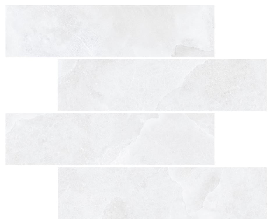 MUSES ONYX IVORY SATIN 75X300MM SUBWAY TILE (PER BOX)
