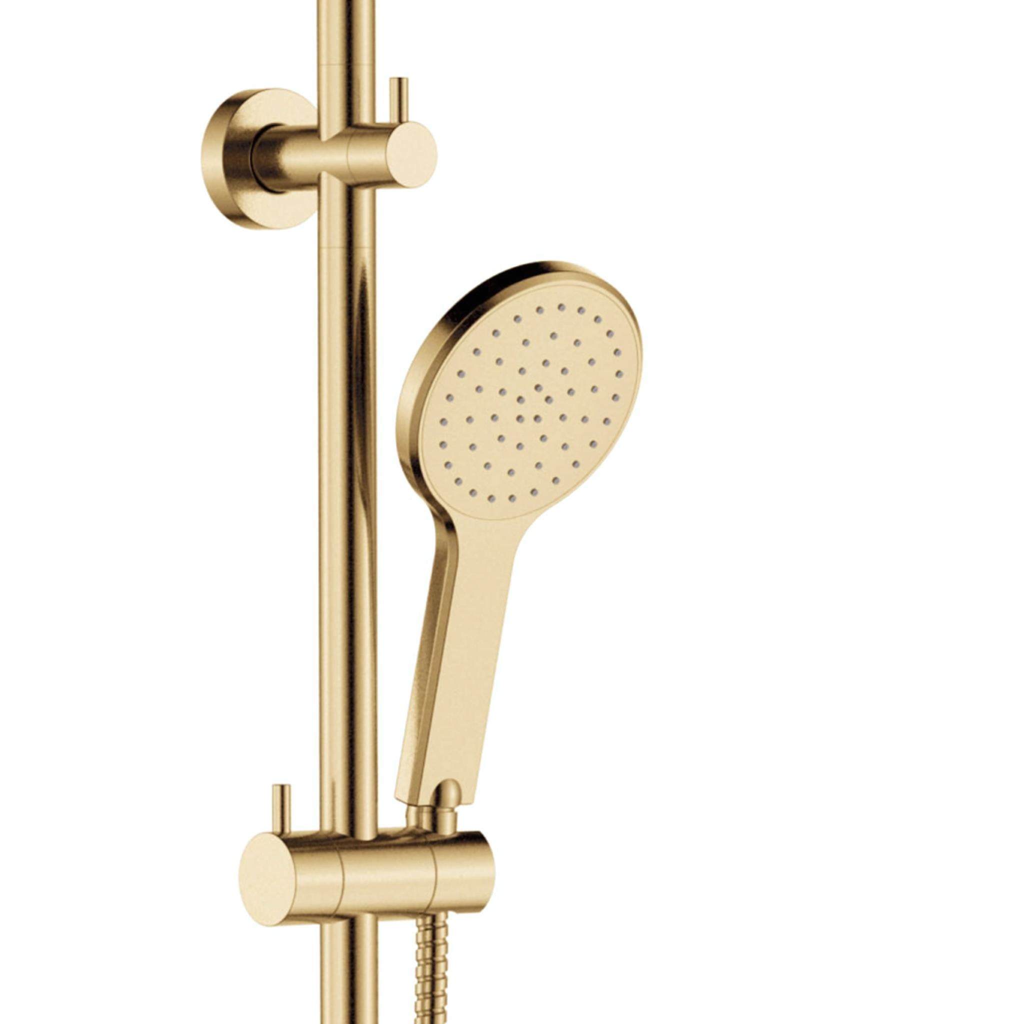 FIENZA KAYA TWIN SHOWER URBAN BRASS