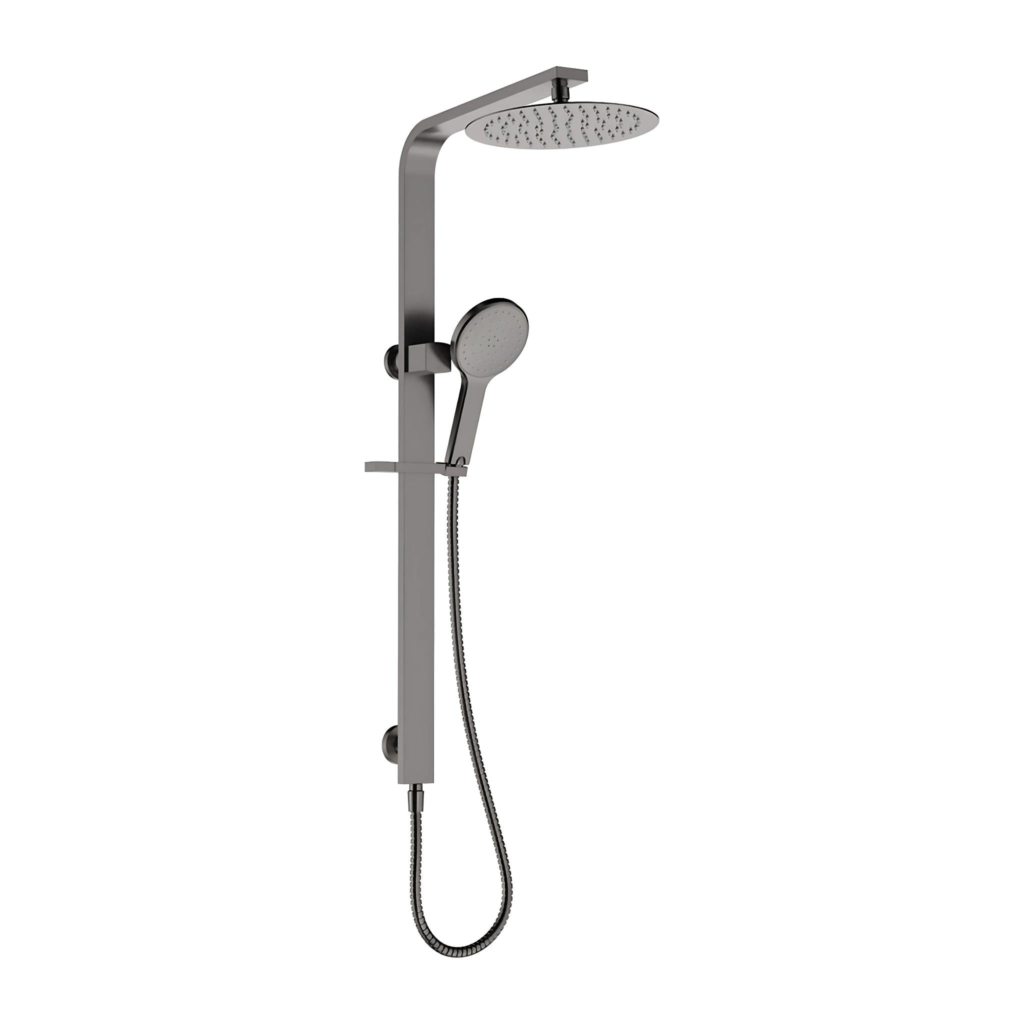 FIENZA KAYA DELUXE TWIN SHOWER GUN METAL