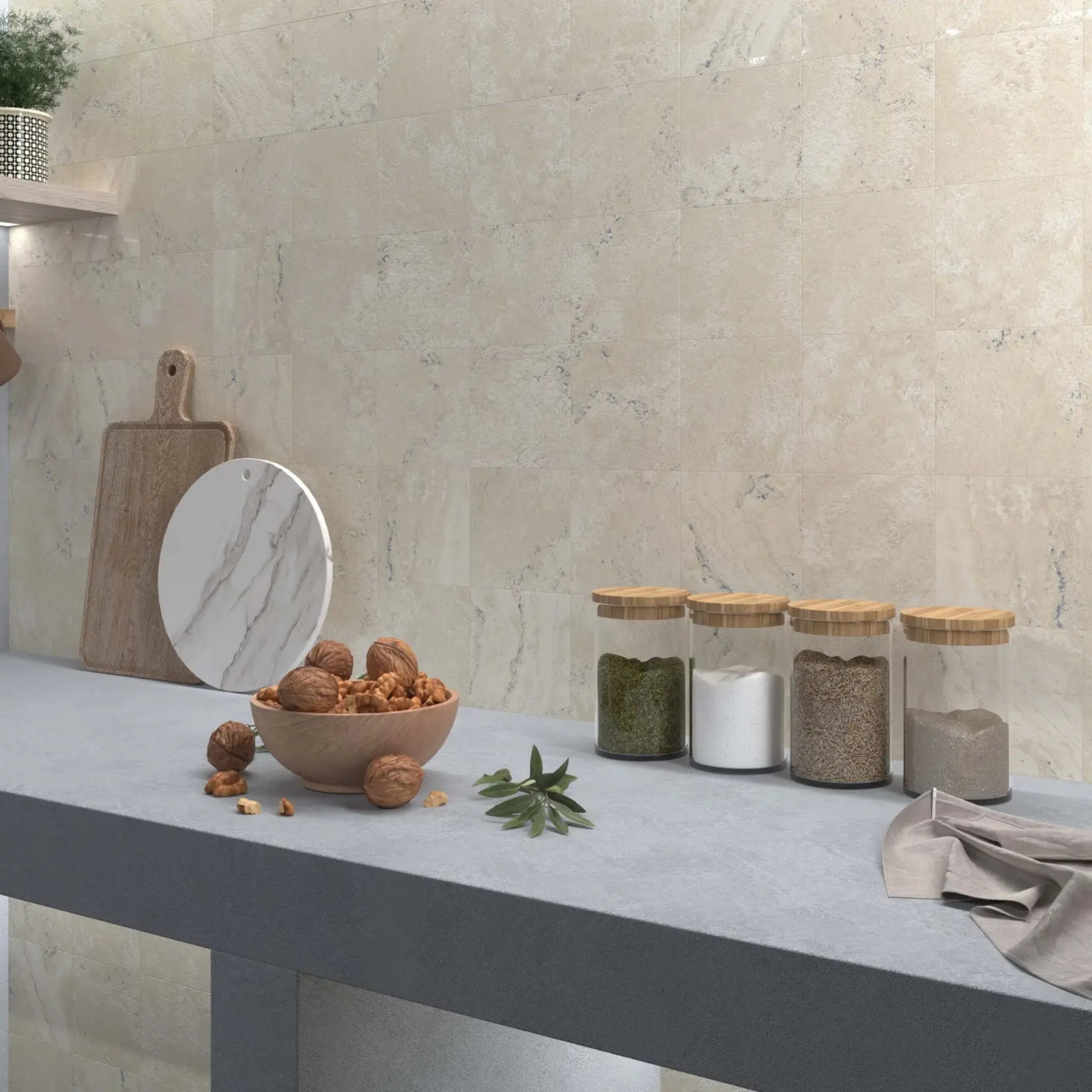 ELITE IMPORTERS FLORA LAPIS MATTE 147X147MM SQUARE TILE (PER BOX)