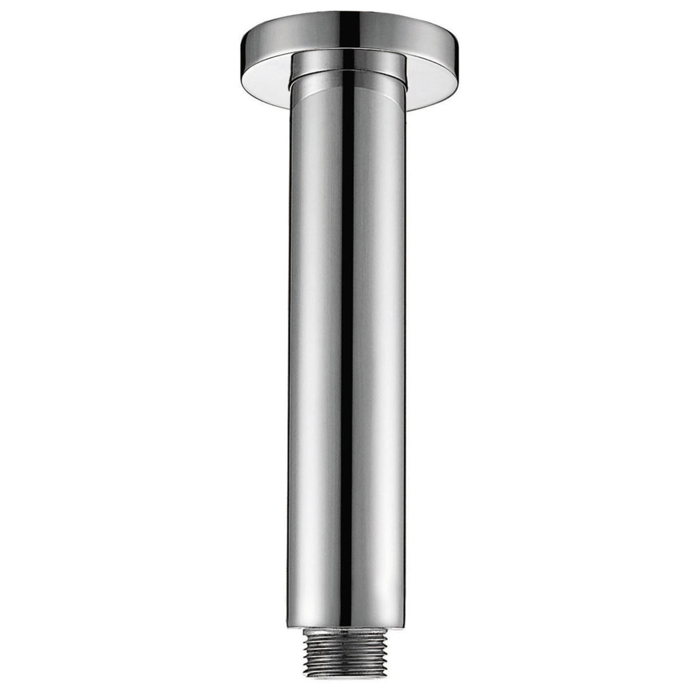 IKON ROUND VERTICAL SHOWER ARM 100MM CHROME