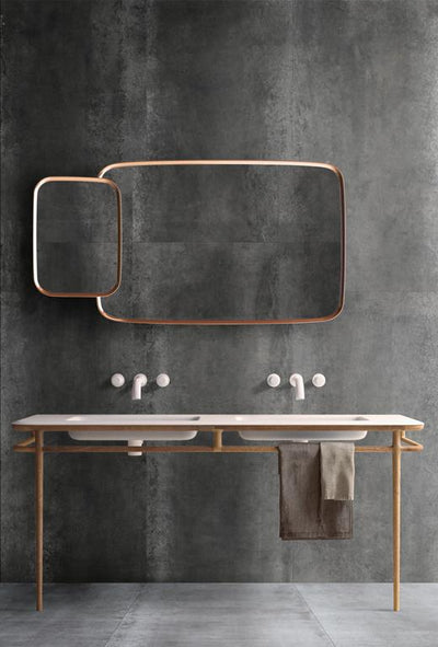 MUSES BLAZE DARK GREY FELLTEC 300X600MM RECTANGULAR TILE (PER BOX)