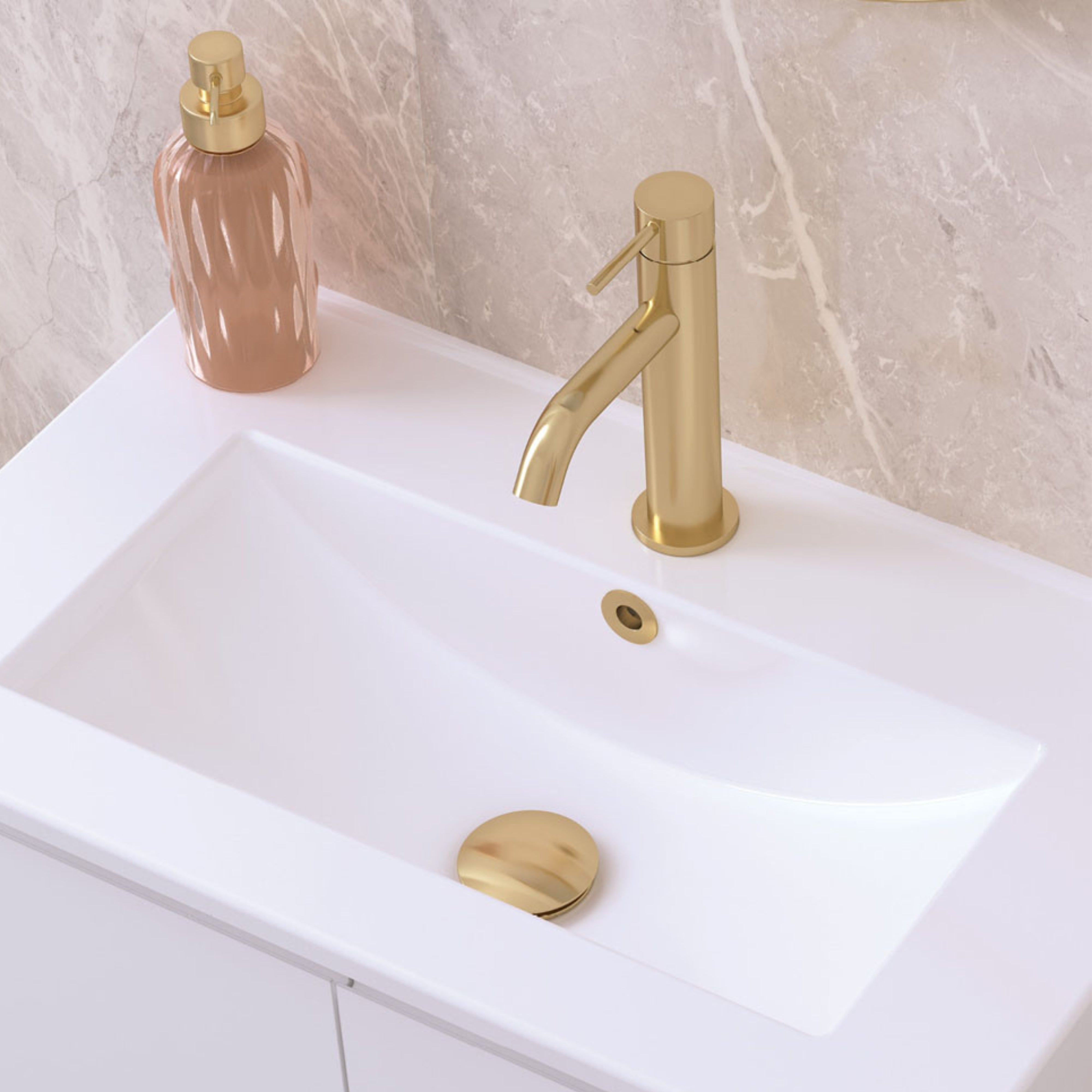 FIENZA UNIVERSAL POP-UP/PULL-OUT BASIN WASTE 32/40MM URBAN BRASS