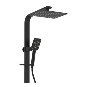 FIENZA TONO DELUXE TWIN SHOWER MATTE BLACK