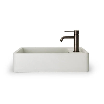 NOOD CO SHELF 01 ABOVE COUNTER / WALL HUNG BASIN IVORY 440MM
