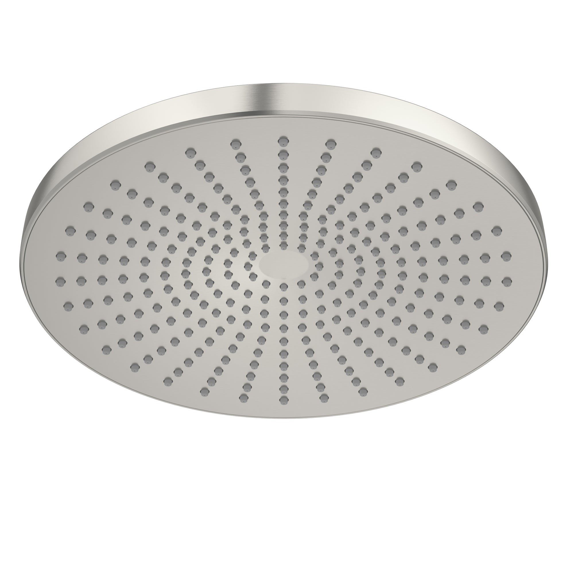 NERO OPAL ROUND SHOWER HEAD 250MM BRUSHED NICKEL