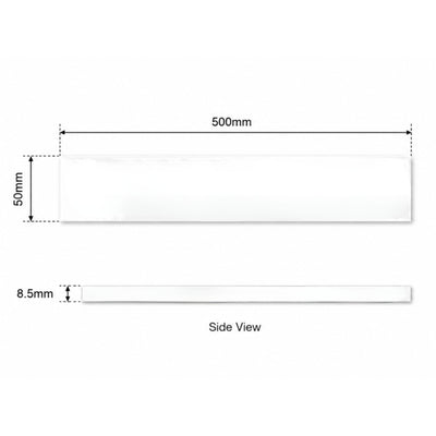 EVERSTONE MIDO BLUING MATTE 50X500MM RECTANGLE TILE (PER BOX)