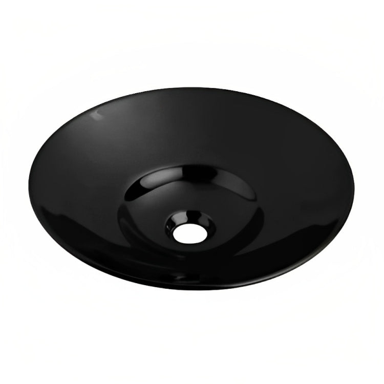 INSPIRE SEMI INSERT CERAMIC BASIN MATTE BLACK 410MM