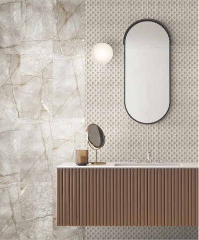 MUSES VUTTON PEARL MATTE 275X275MM MOSAIC TILE (PER BOX)