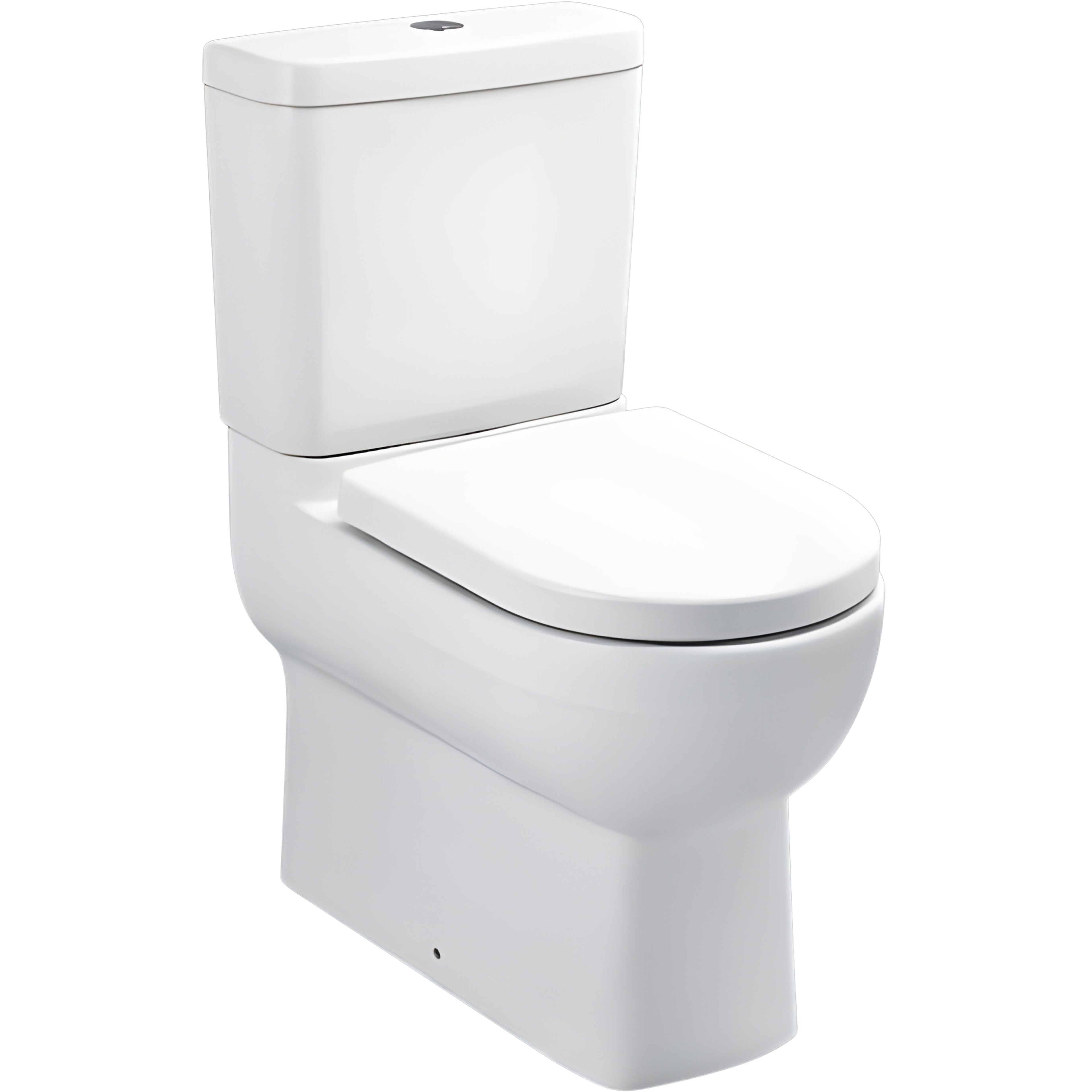 KOHLER REACH COMPACT BACK TO WALL REAR ENTRY TOILET SUITE GLOSS WHITE