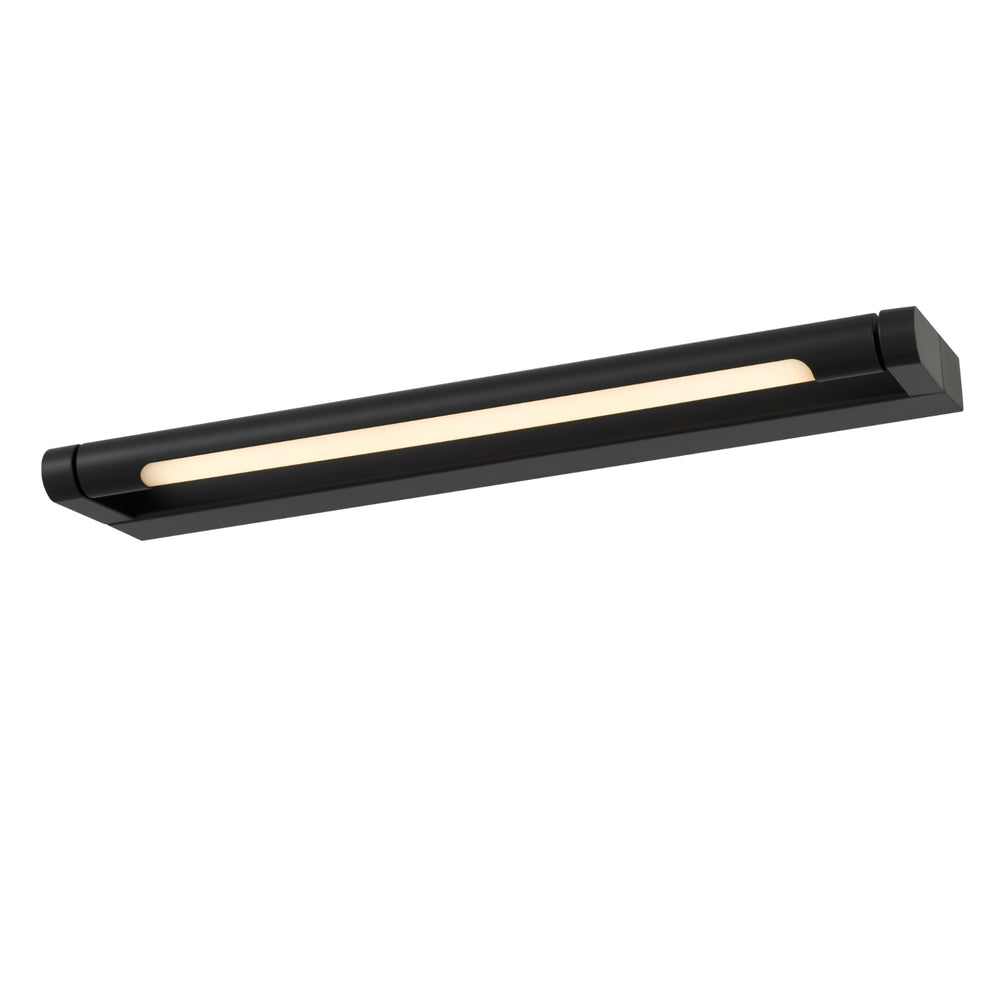 TELBIX ARVIN VANITY LED WALL LIGHT BLACK 400MM