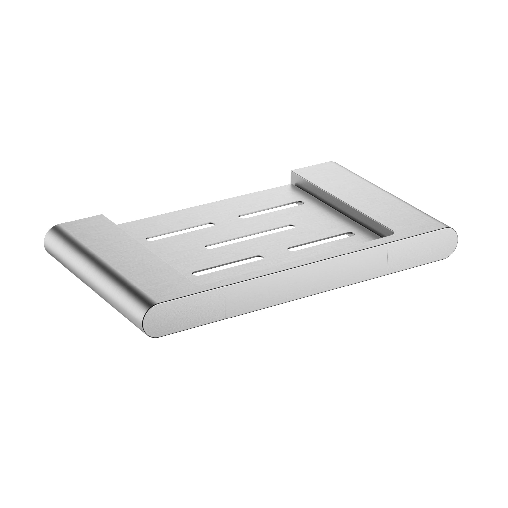 IKON CORA SOAP DISH METAL 206MM BRUSHED NICKEL
