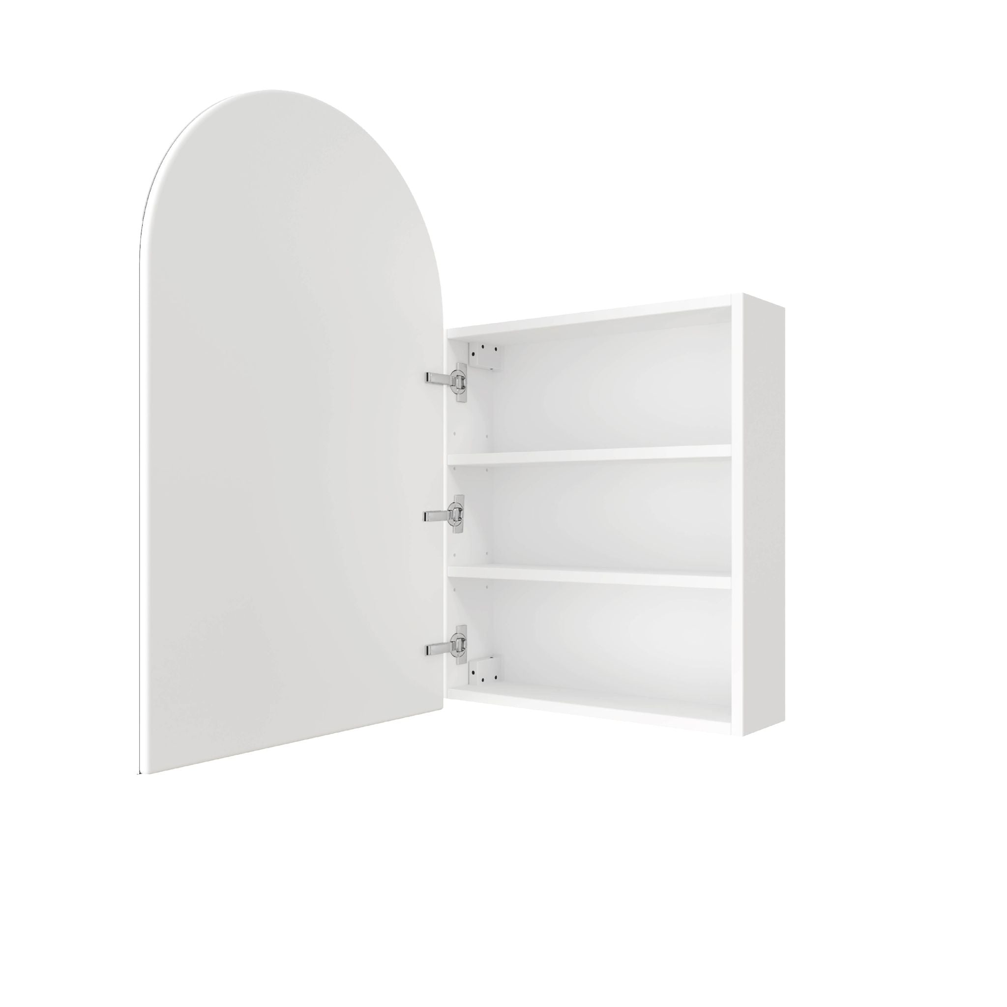 THERMOGROUP ABLAZE ARCH MIRROR CABINET WHITE 500X800MM