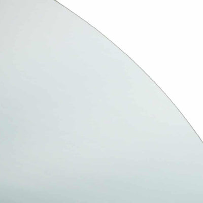 THERMOGROUP ABLAZE OVAL POLISHED EDGE MIRROR WITH DEMISTER 750X900MM