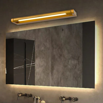 TELBIX ARVIN VANITY LED WALL LIGHT ANTIQUE GOLD 400MM