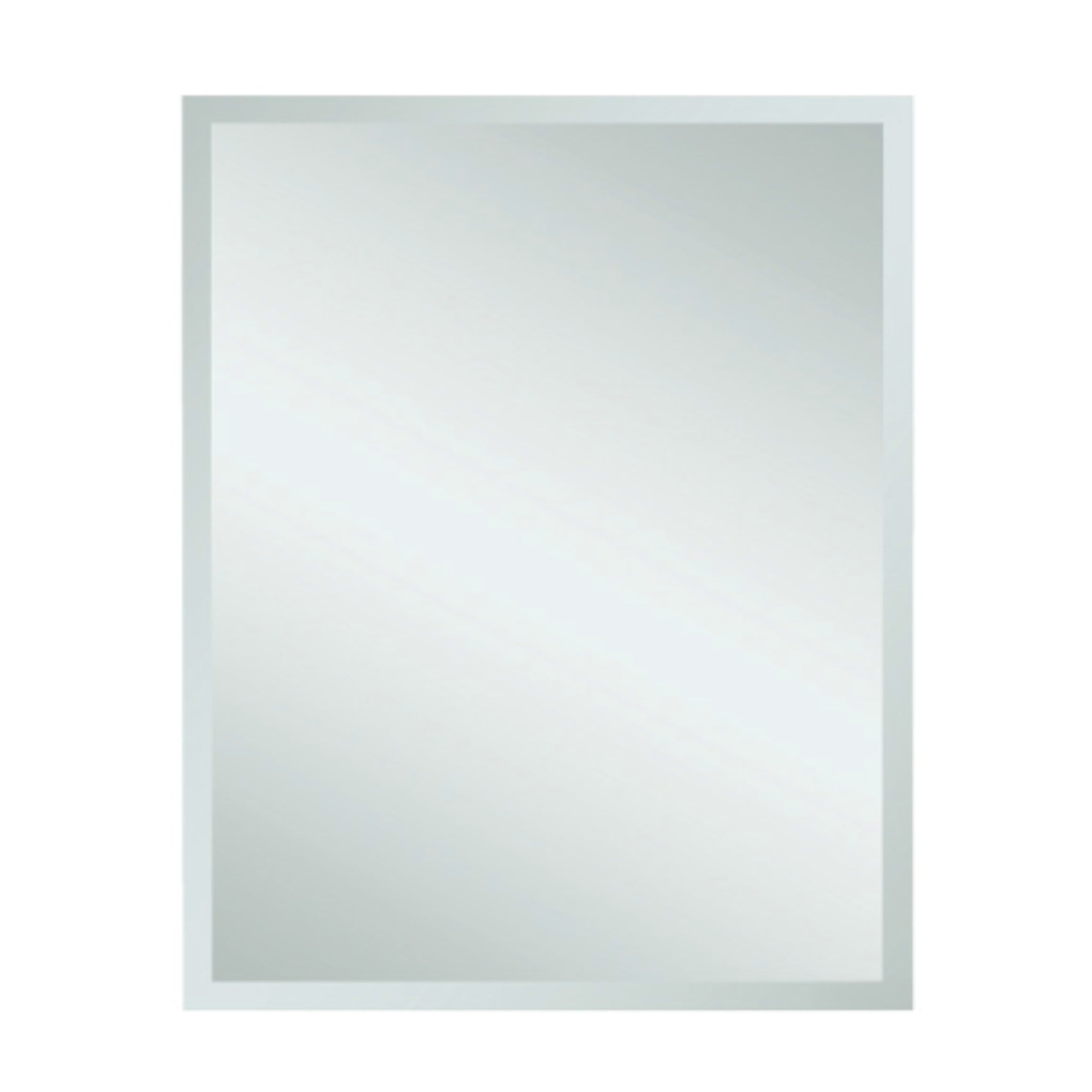THERMOGROUP ABLAZE RECTANGLE 25MM BEVEL EDGE MIRROR WITH DEMISTER 600X750MM