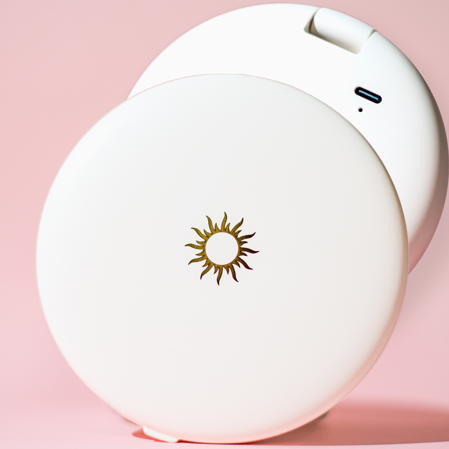 LUNARGLOW SOLARIS SMART UV COMPACT LED MIRROR 101.5X100MM