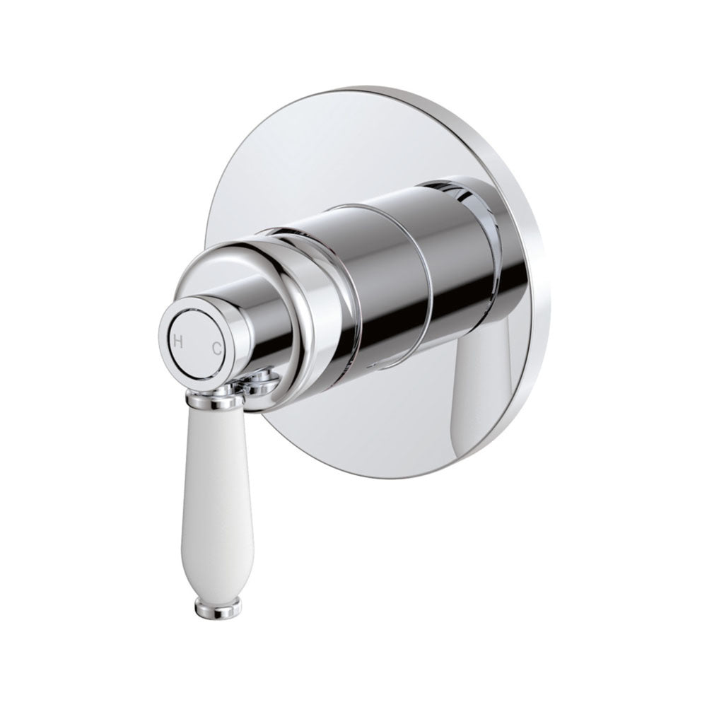 FIENZA ELEANOR WALL MIXER CERAMIC HANDLE CHROME