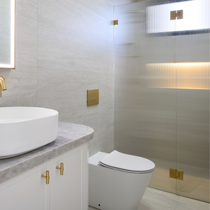 VEROTTI CITY LIFE SLIM WALL FACED PAN GLOSS WHITE