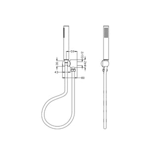 BELLA VISTA MICA HAND SHOWER CHROME
