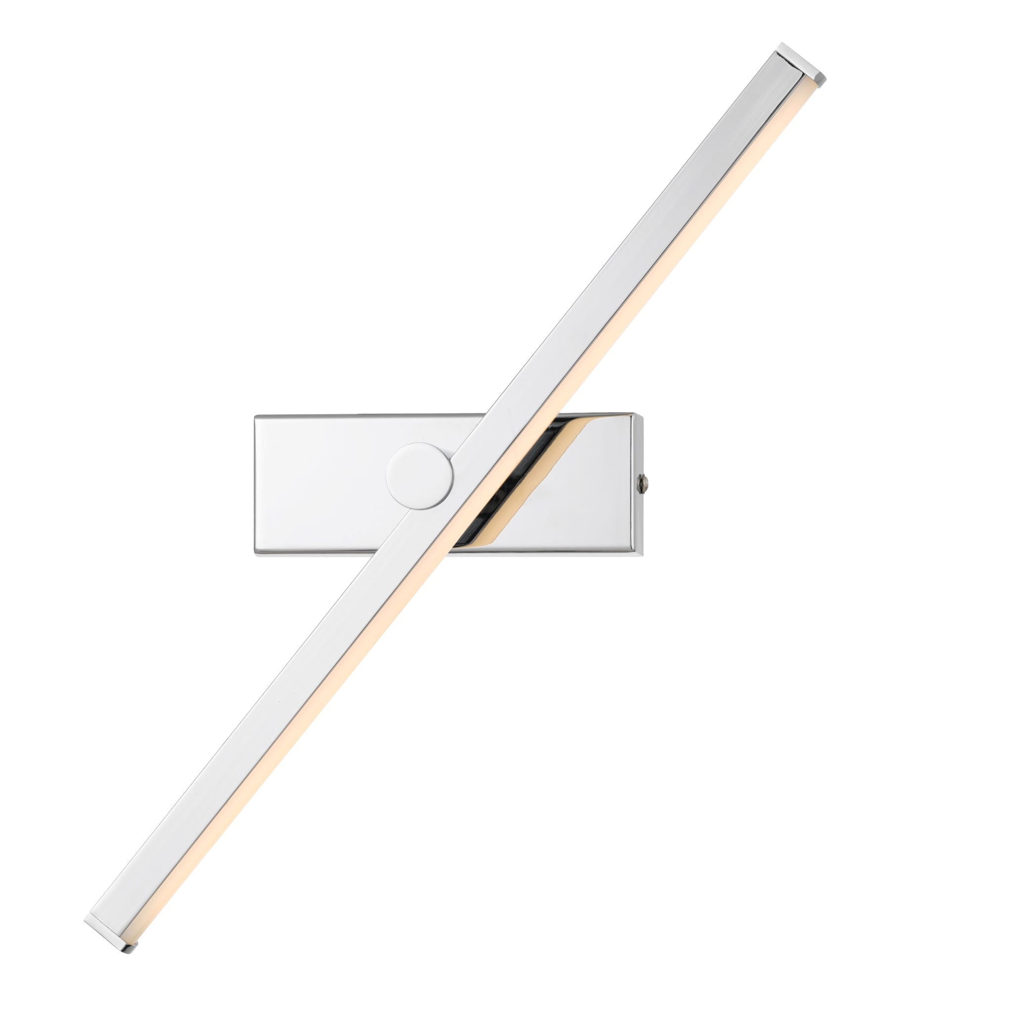 TELBIX FOLEY VANITY LED WALL LIGHT CHROME 400MM