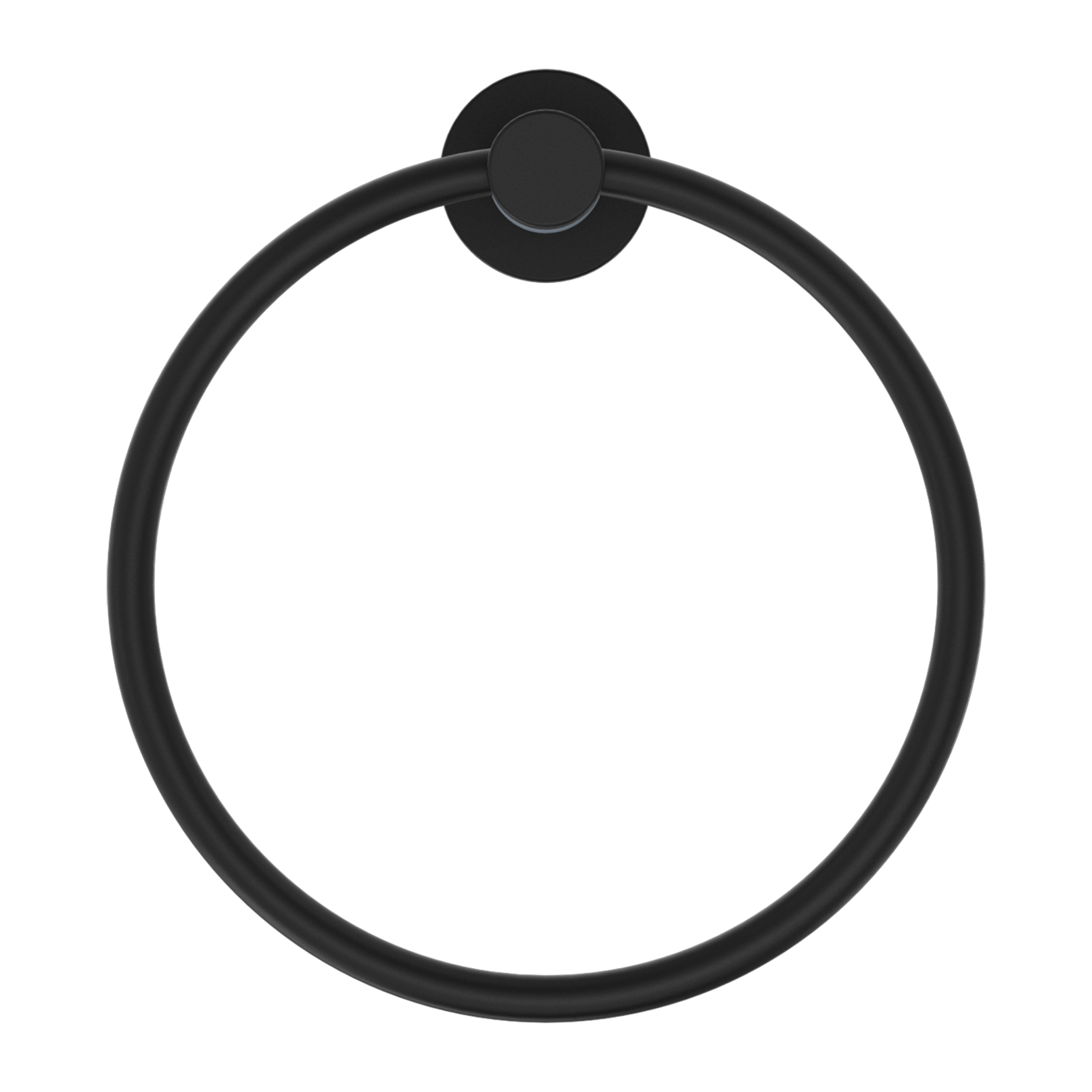 NERO CLASSIC HAND TOWEL RING MATTE BLACK