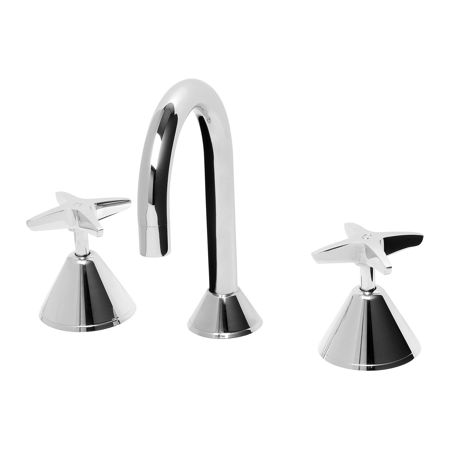 PHOENIX IVY LEAD FREE THREE-PIECE BASIN SET CHROME