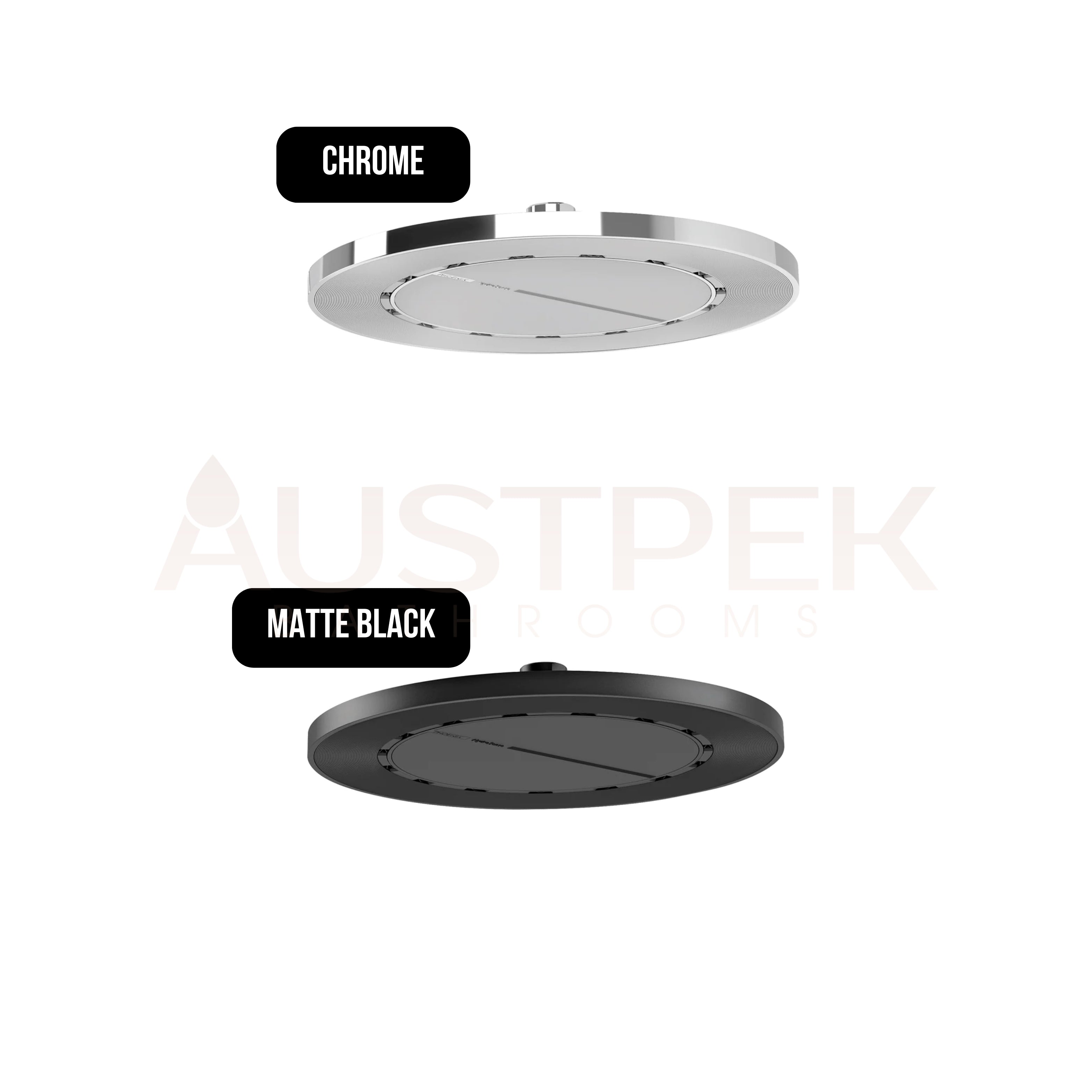 PHOENIX NX IKO WITH HYDROSENSE SHOWER ROSE 250MM MATTE BLACK