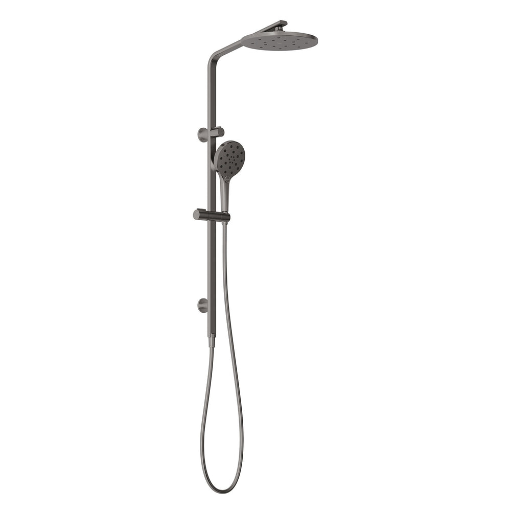 PHOENIX OXLEY TWIN SHOWER BRUSHED CARBON