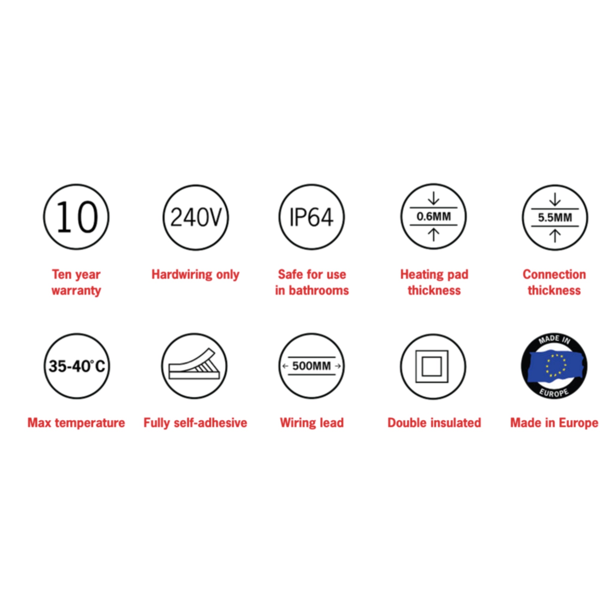 THERMOGROUP ABLAZE OVAL POLISHED EDGE MIRROR WITH DEMISTER 600X800MM