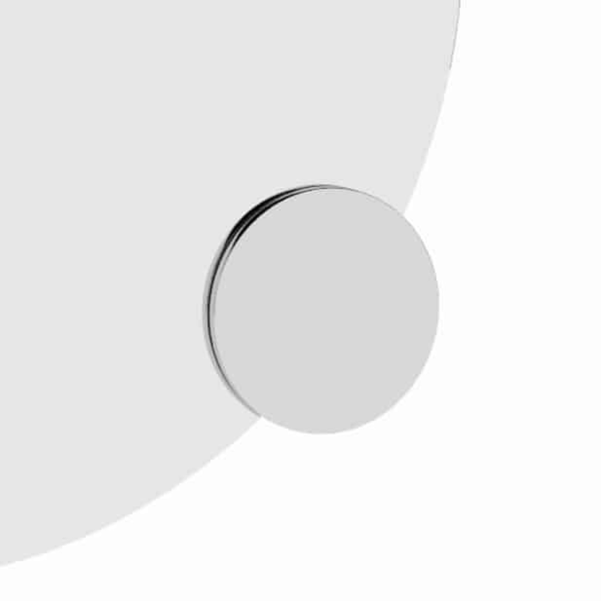 THERMOGROUP ABLAZE ROUND 3X CLIP-ON COSMETIC MAGNIFICATION MIRROR 140MM