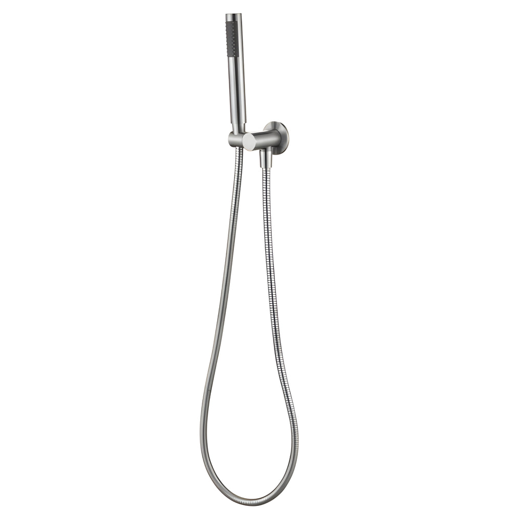 MODERN NATIONAL STAR MINI HAND SHOWER ON BRACKET 265MM BRUSHED CHROME