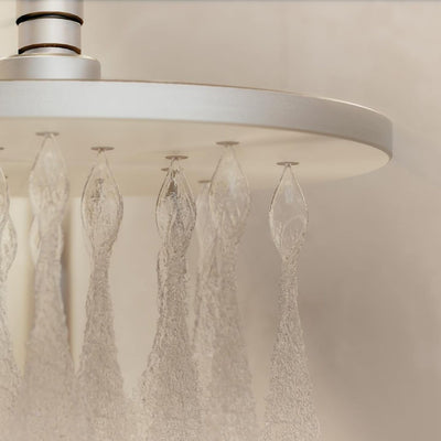 PHOENIX LUXEXP SHOWER ROSE 250MM BRUSHED NICKEL