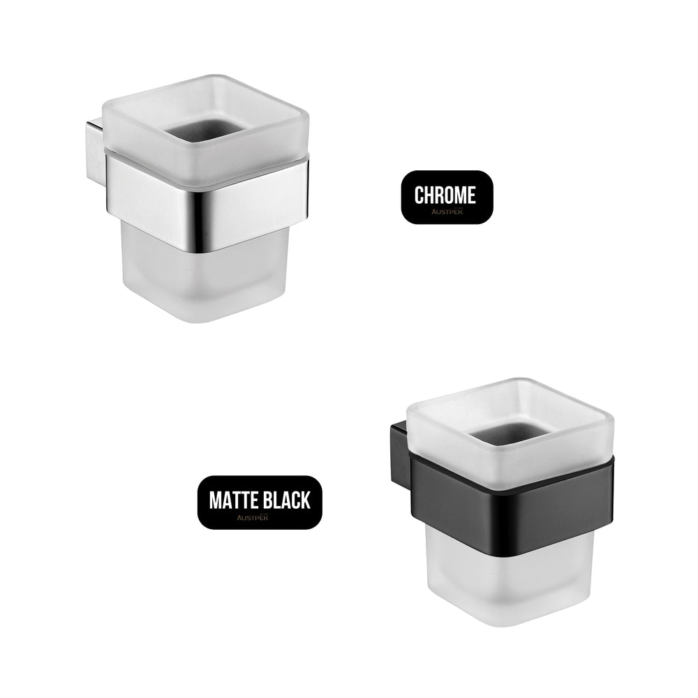 IKON ROSA SINGLE TUMBLER HOLDER 108MM CHROME