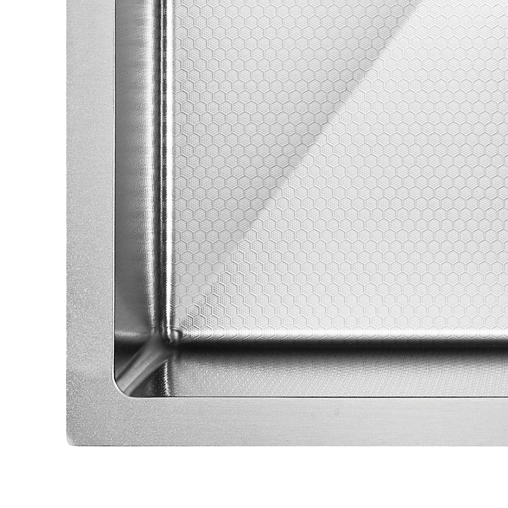 FIENZA HANA ANTI SCRATCH SINGLE BOWL KITCHEN SINK STAINLESS STEEL 450MM