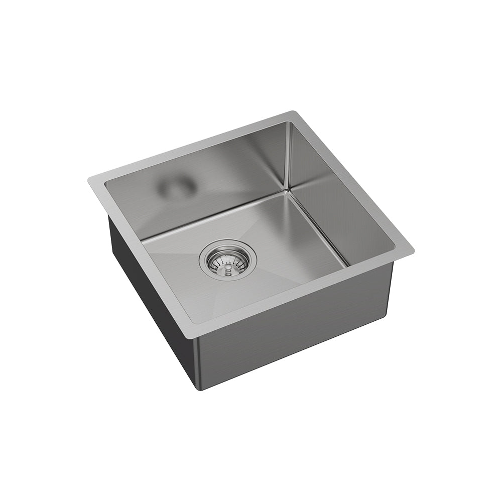 FIENZA HANA SINGLE BOWL KITCHEN SINK STAINLESS STEEL 450MM