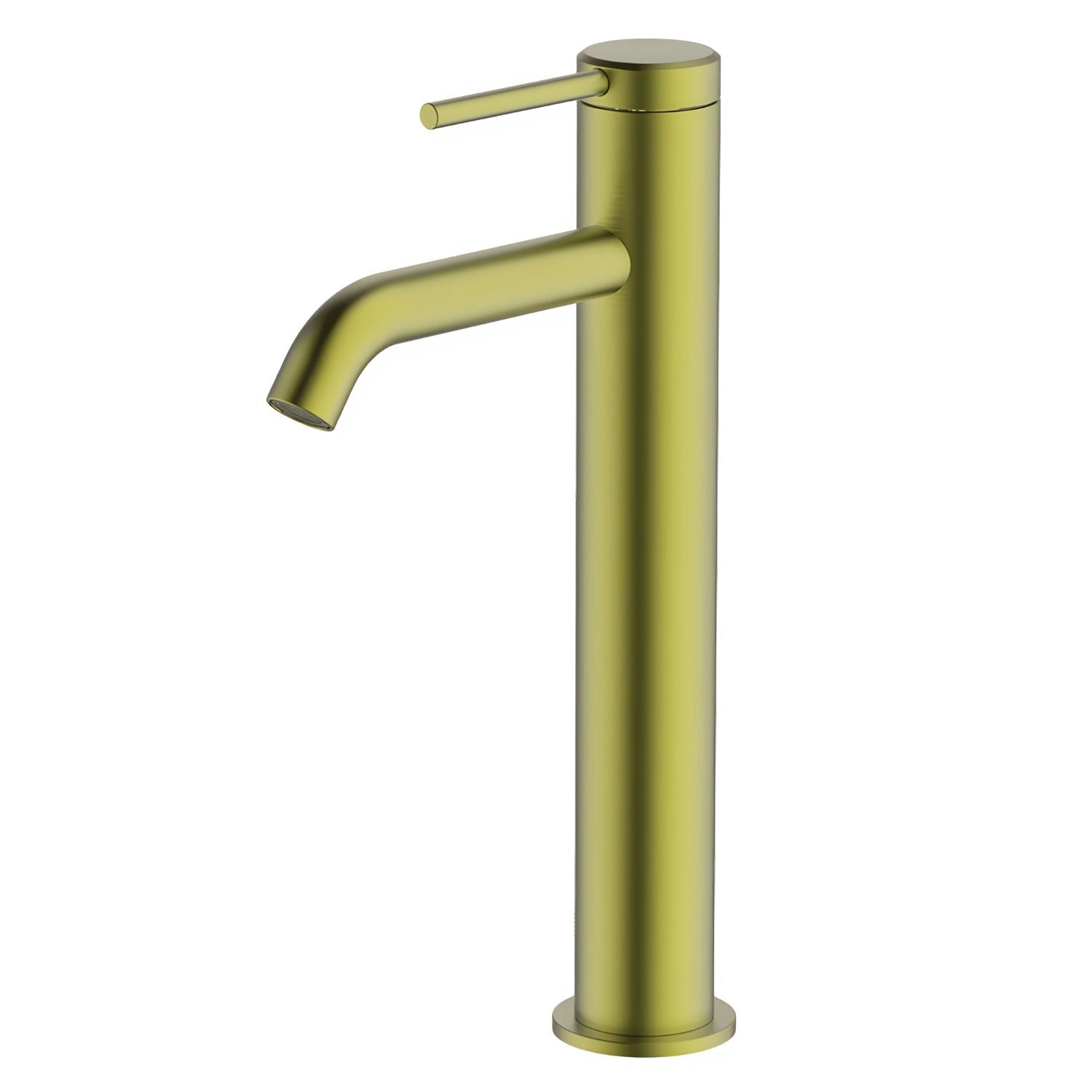 GARETH ASHTON POCO TALL BASIN MIXER BRUSHED BRASS