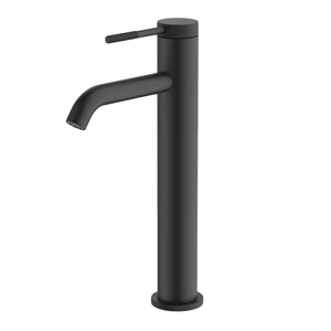 GARETH ASHTON POCO KNURLED TALL BASIN MIXER BLACK